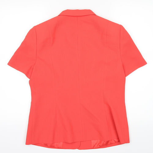Precis Womens Orange   Jacket  Size 14