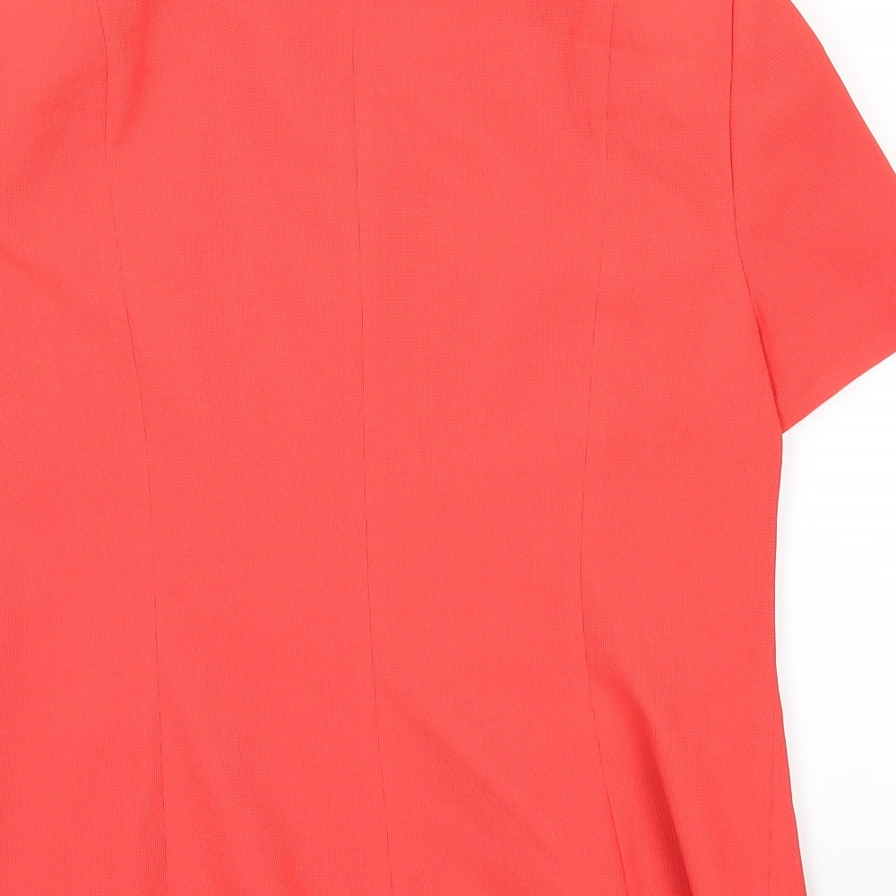Precis Womens Orange   Jacket  Size 14