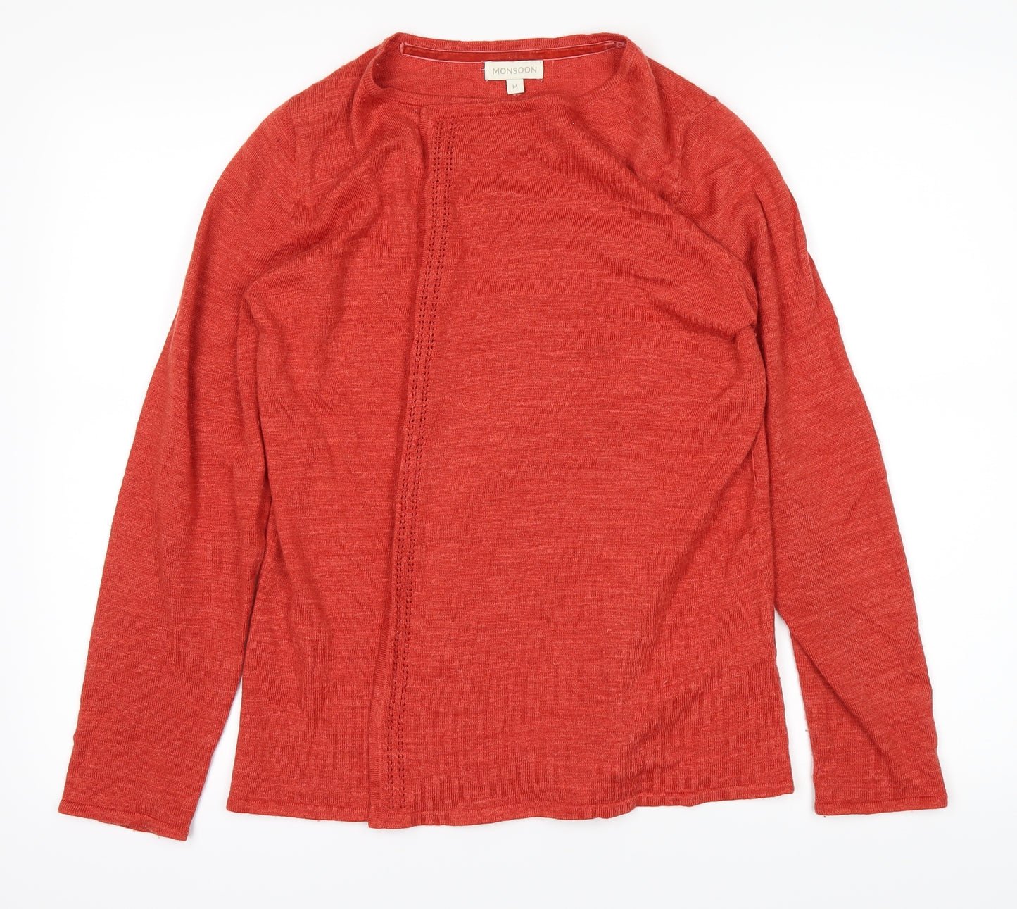 Monsoon Womens Orange   Cardigan Jumper Size M
