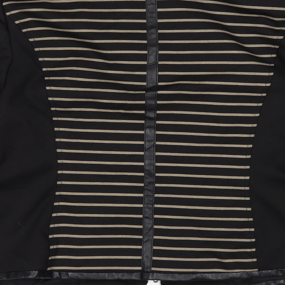 Bianca Womens Black   Jacket  Size 14