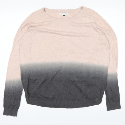 Maison de nimes Womens Pink   Pullover Jumper Size S
