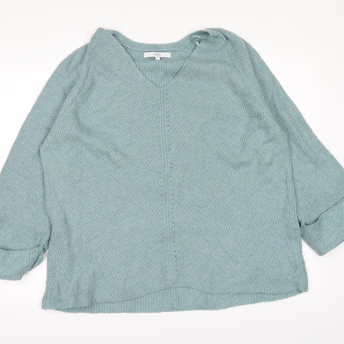 NEXT Womens Blue   Pullover Jumper Size L