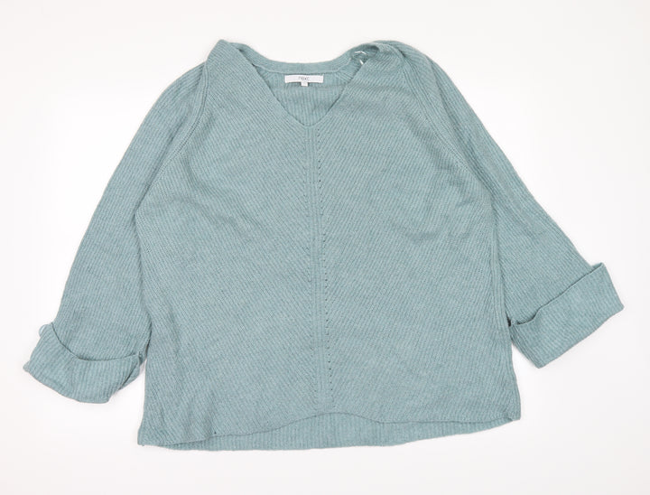NEXT Womens Blue   Pullover Jumper Size L
