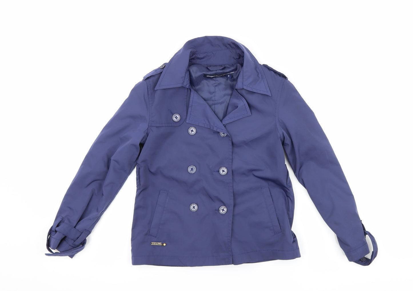 Original Marines Boys Blue   Overcoat Coat Size 6 Years