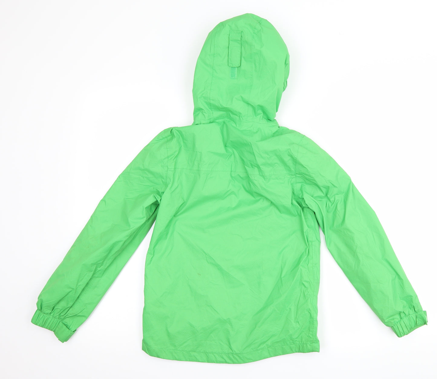 Mountain Warehouse Boys Green   Rain Coat Coat Size 9-10 Years