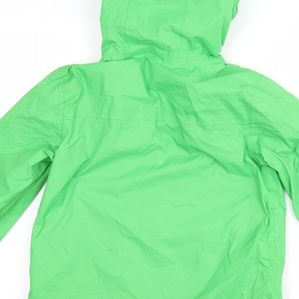 Mountain Warehouse Boys Green   Rain Coat Coat Size 9-10 Years