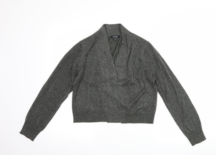 Premise Womens Grey Cardigan Jumper Size M