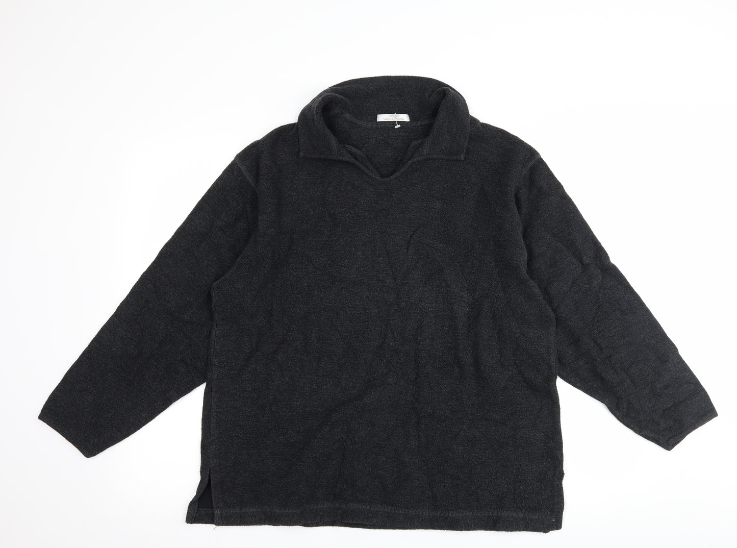 Marks and Spencer Womens Grey   Pullover Jumper Size 14