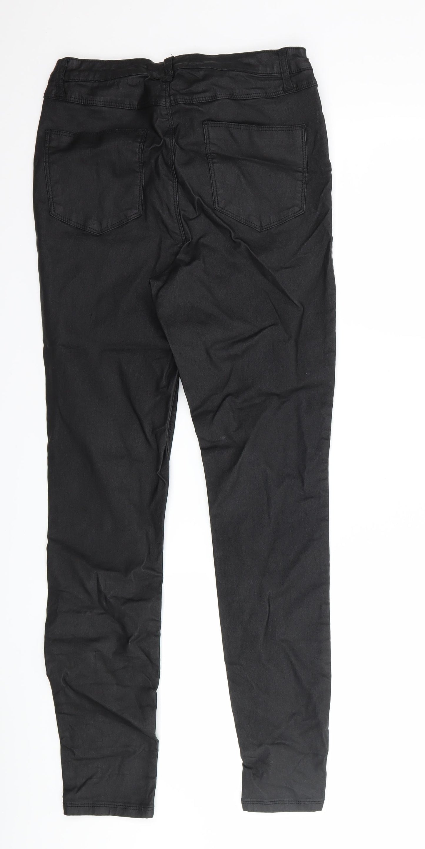 denim co Womens Black   Trousers  Size 12 L27 in