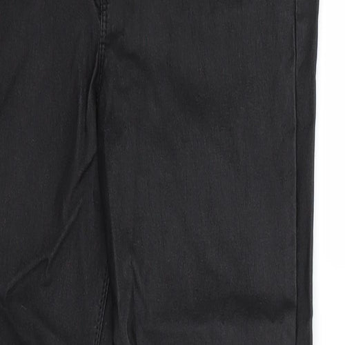 denim co Womens Black   Trousers  Size 12 L27 in