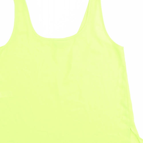 Topshop Womens Green   Basic Tank Size 8