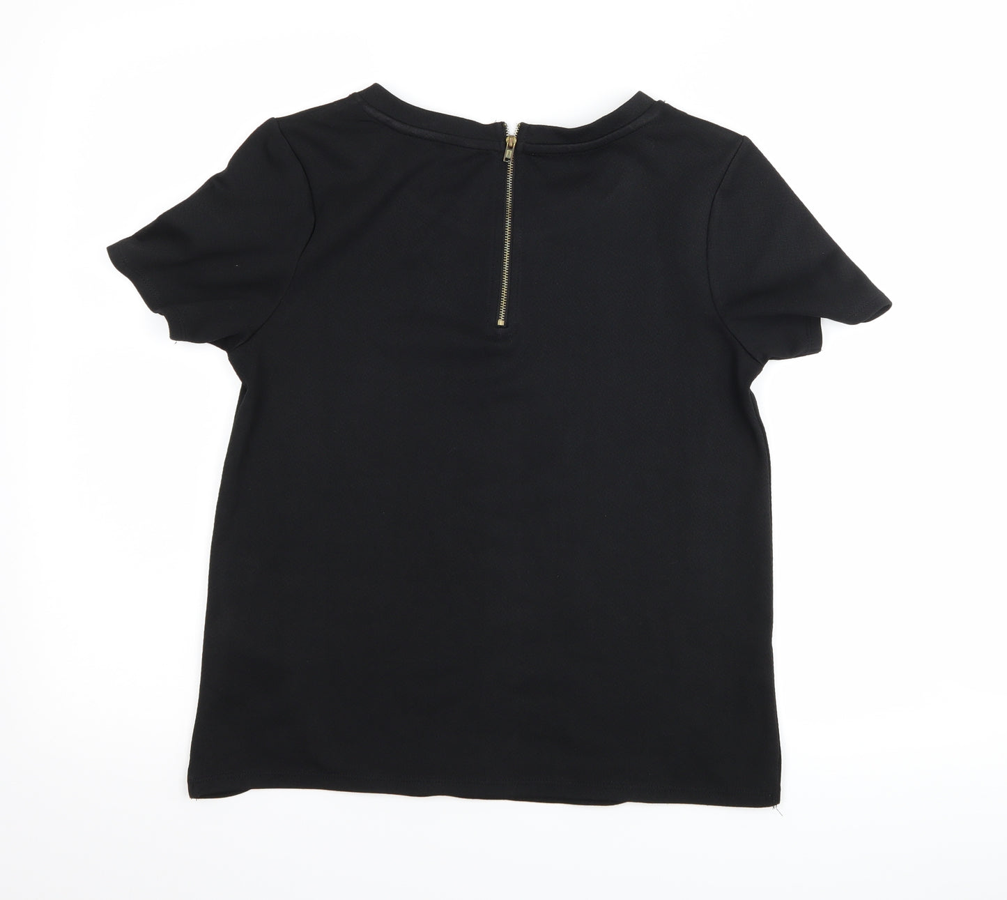 New Look Womens Black   Basic T-Shirt Size 8