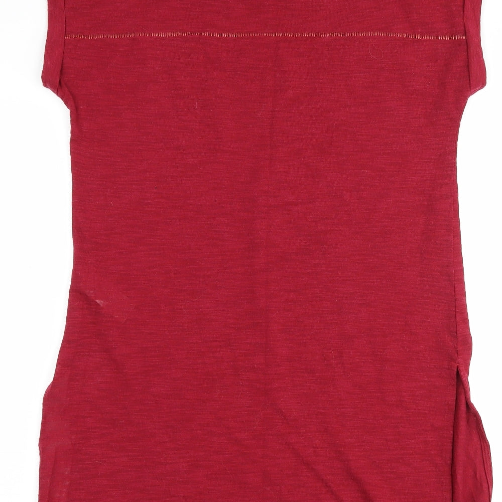 NEXT Womens Purple   T-Shirt Dress  Size 10  - slogan
