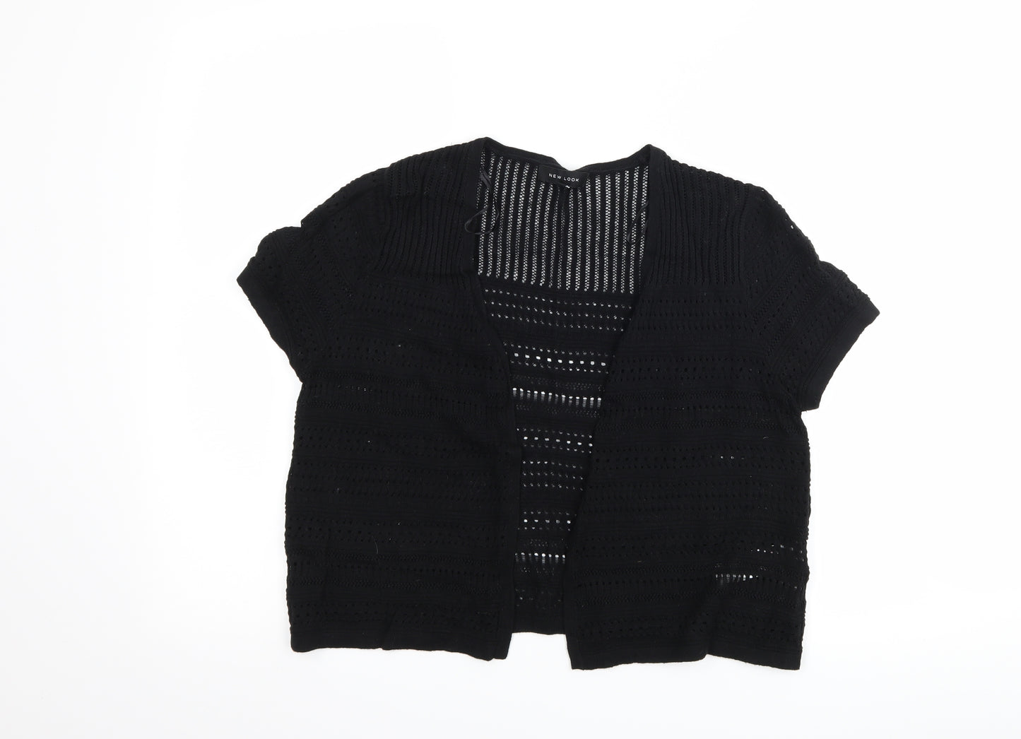 New Look Womens Black   Shrug Jumper Size 10