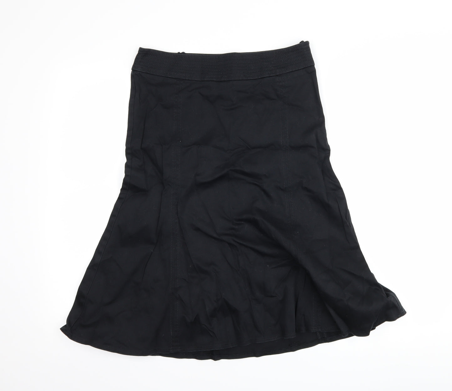 Miss Selfridge Womens Black   A-Line Skirt Size 12