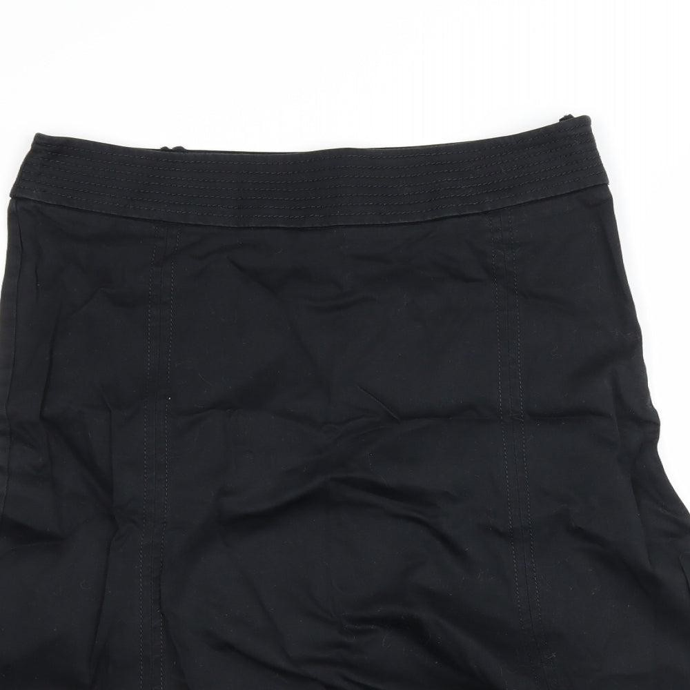 Miss Selfridge Womens Black   A-Line Skirt Size 12