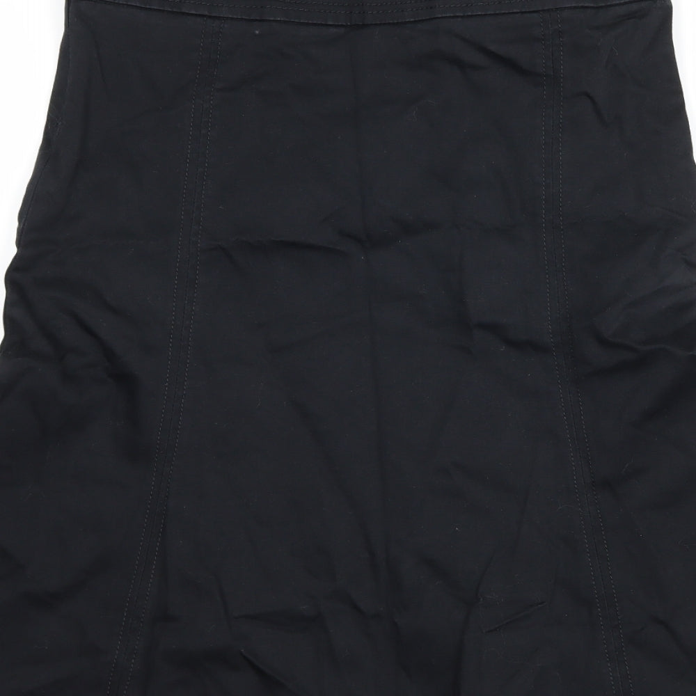 Miss Selfridge Womens Black   A-Line Skirt Size 12