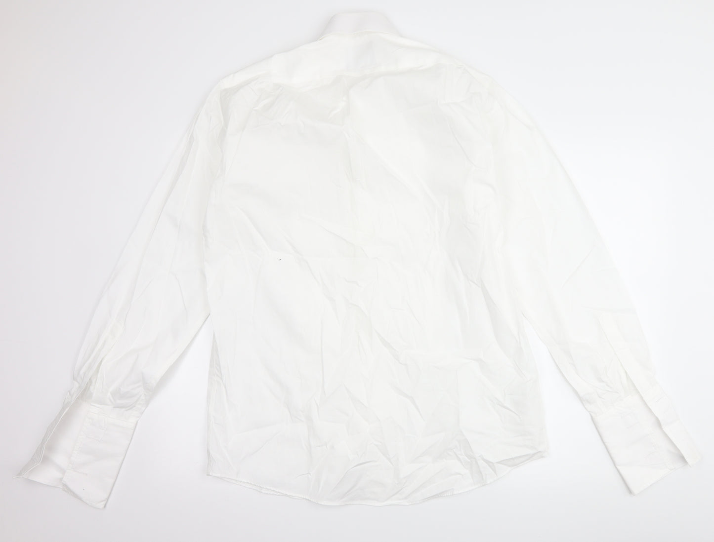 Marks and Spencer Mens White    Dress Shirt Size 16
