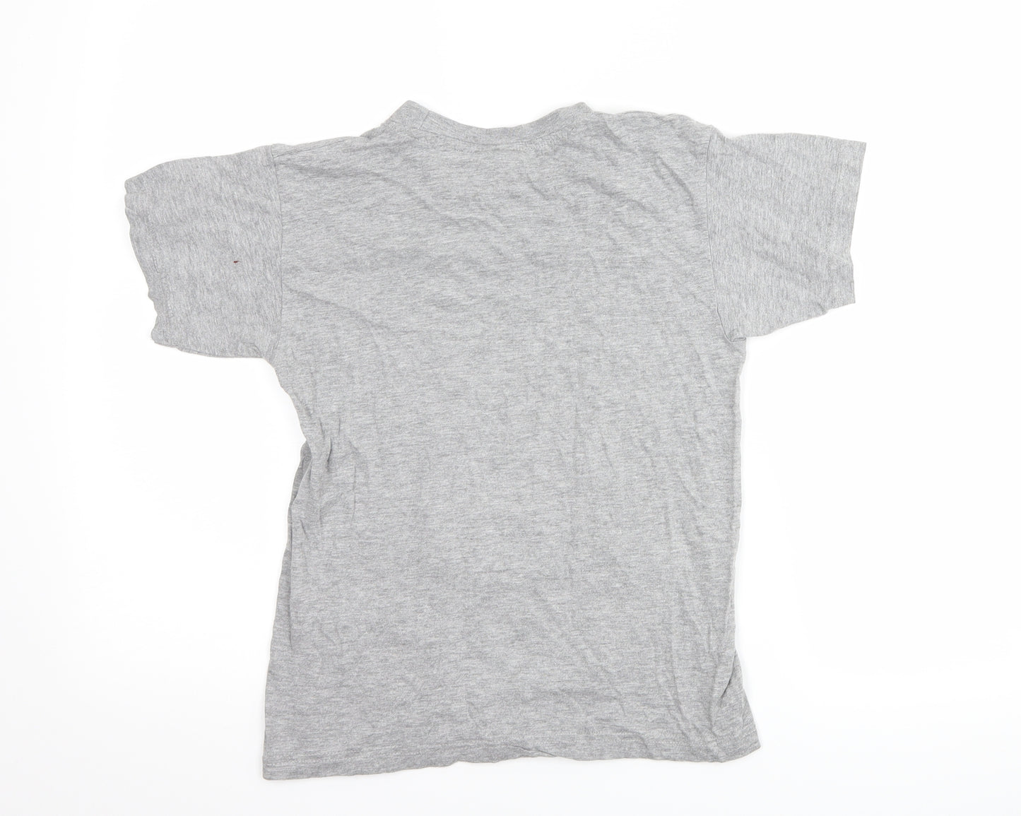 B&C collection Girls Grey   Basic T-Shirt Size 9-10 Years  - horse