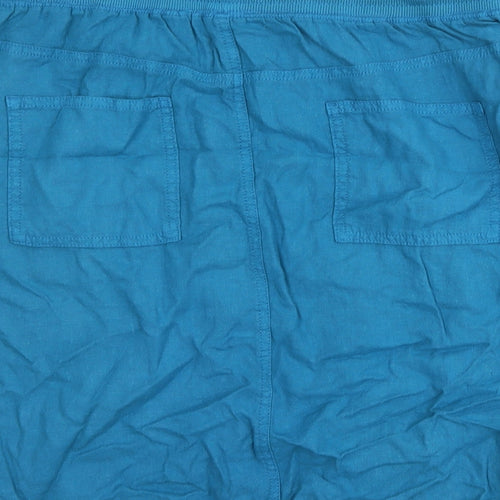 Marks and Spencer Womens Blue   Straight & Pencil Skirt Size 16