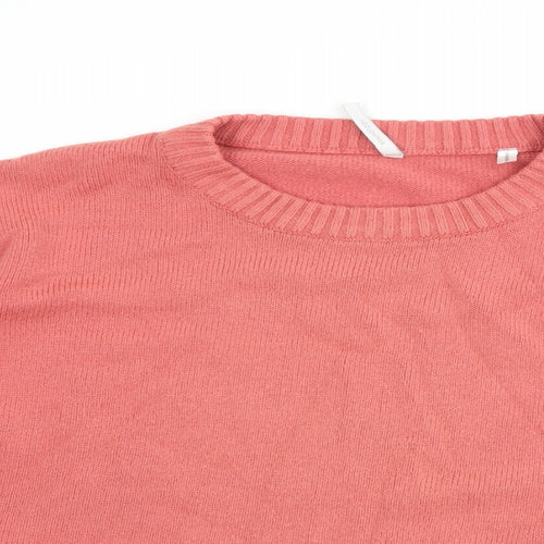 Anthology Womens Pink   Pullover Jumper Size 24