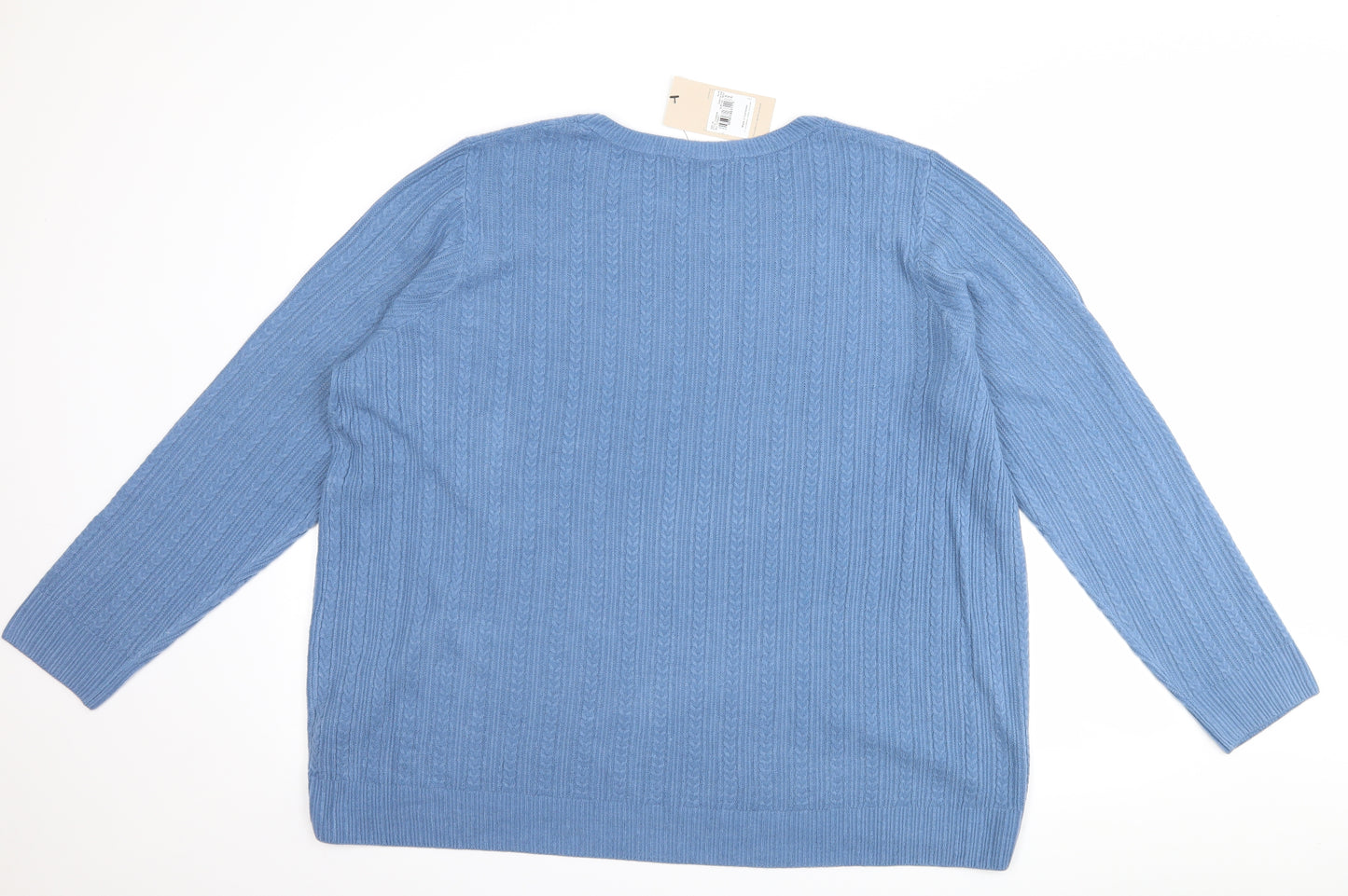 TU Womens Blue   Pullover Jumper Size 24