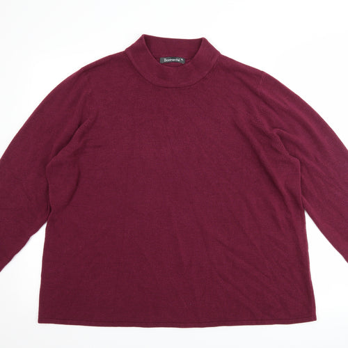 Bonmarché Womens Purple   Pullover Jumper Size XL