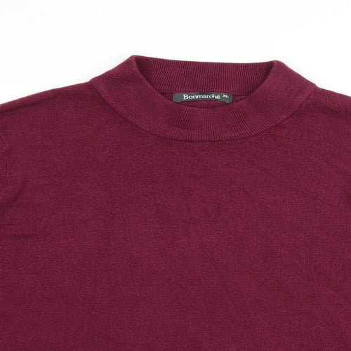 Bonmarché Womens Purple   Pullover Jumper Size XL