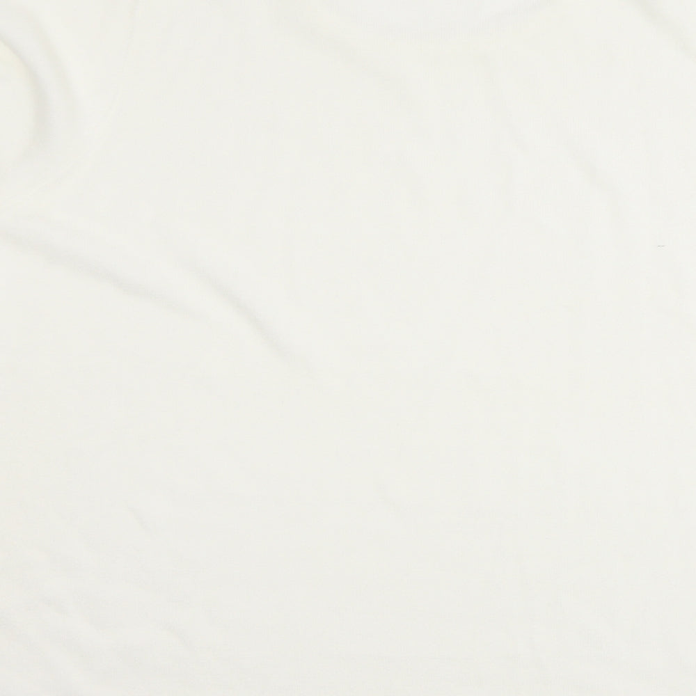 Bonmarché Womens White   Basic T-Shirt Size 22