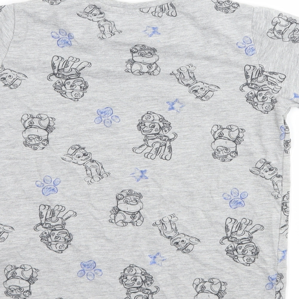 Marks and Spencer Boys Grey   Basic T-Shirt Size 4-5 Years  - Paw Patrol