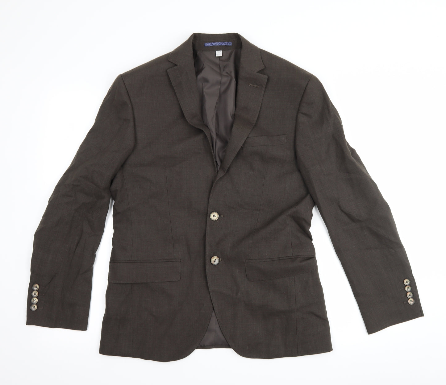Marks and Spencer Mens Brown   Jacket Suit Jacket Size 36