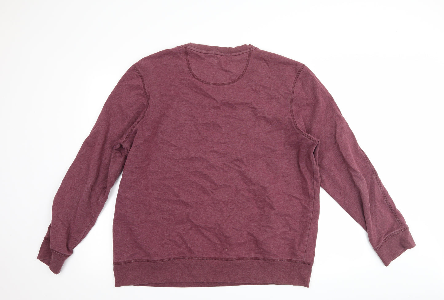 Marks and Spencer Mens Purple   Pullover Sweatshirt Size XL