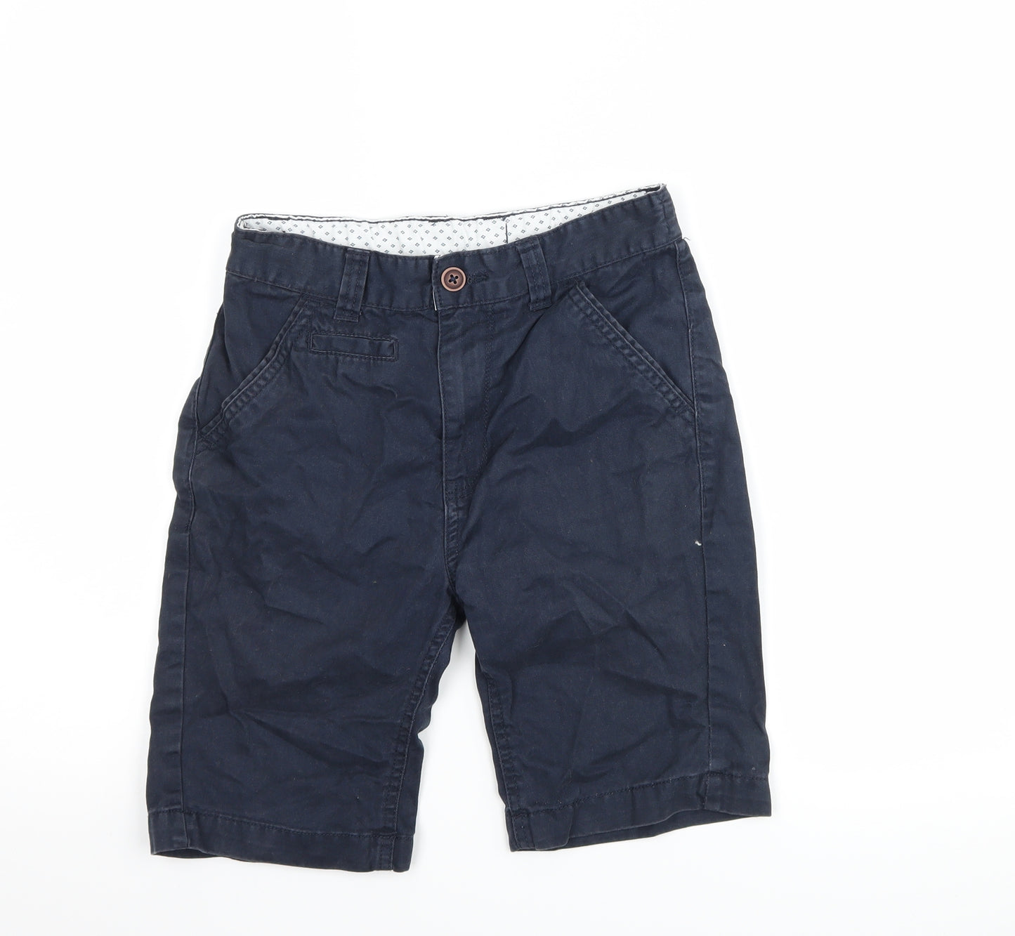 George Boys Blue   Chino Shorts Size 8-9 Years