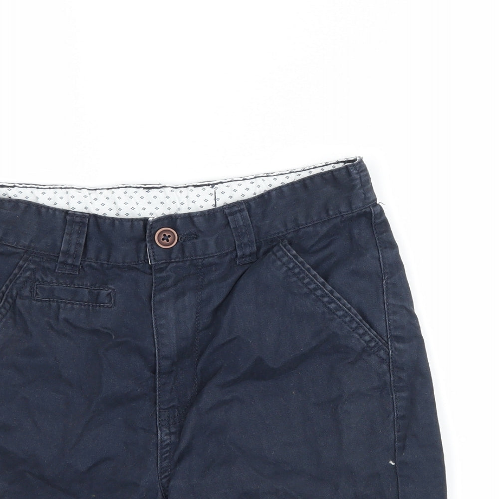 George Boys Blue   Chino Shorts Size 8-9 Years
