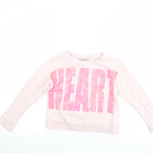 NEXT Girls Pink   Basic T-Shirt Size 6 Years