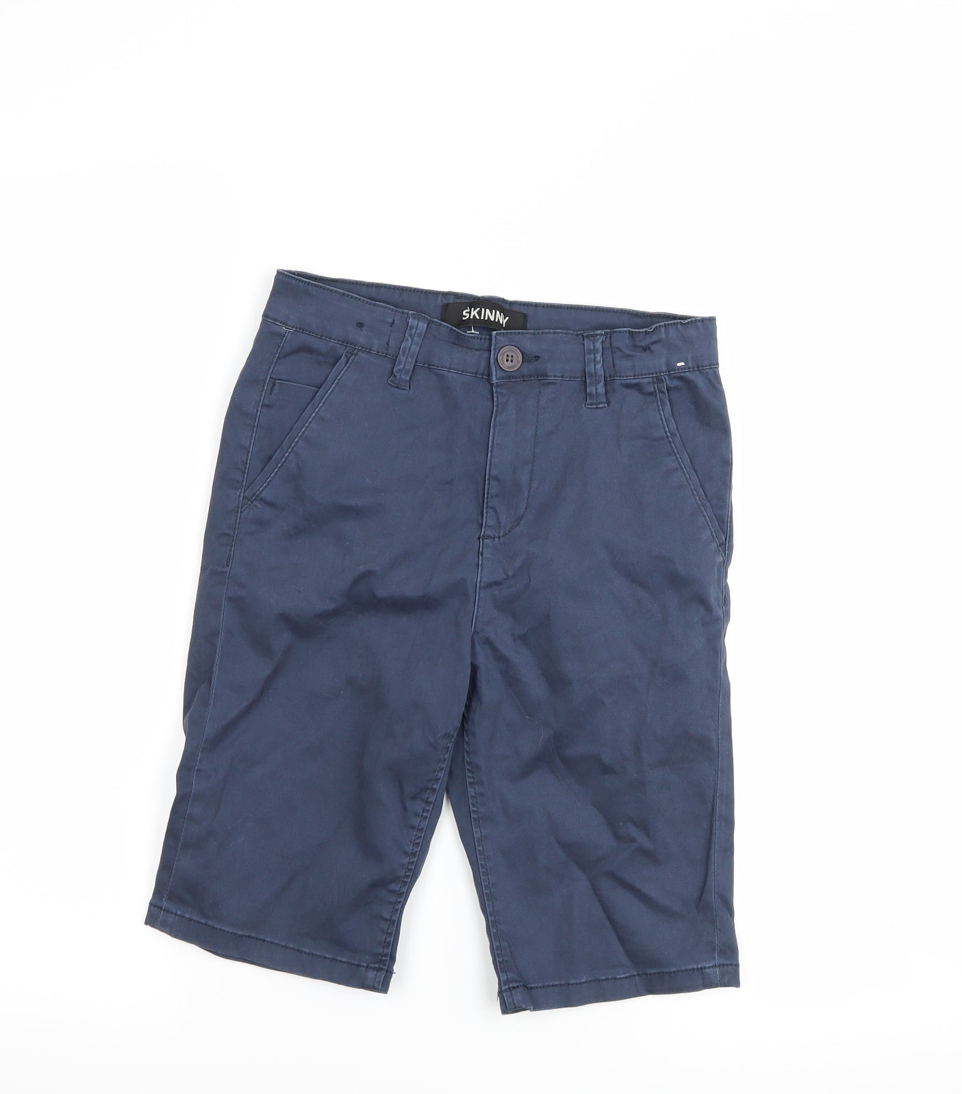 Urban Outlaws Boys Blue   Chino Shorts Size 9-10 Years