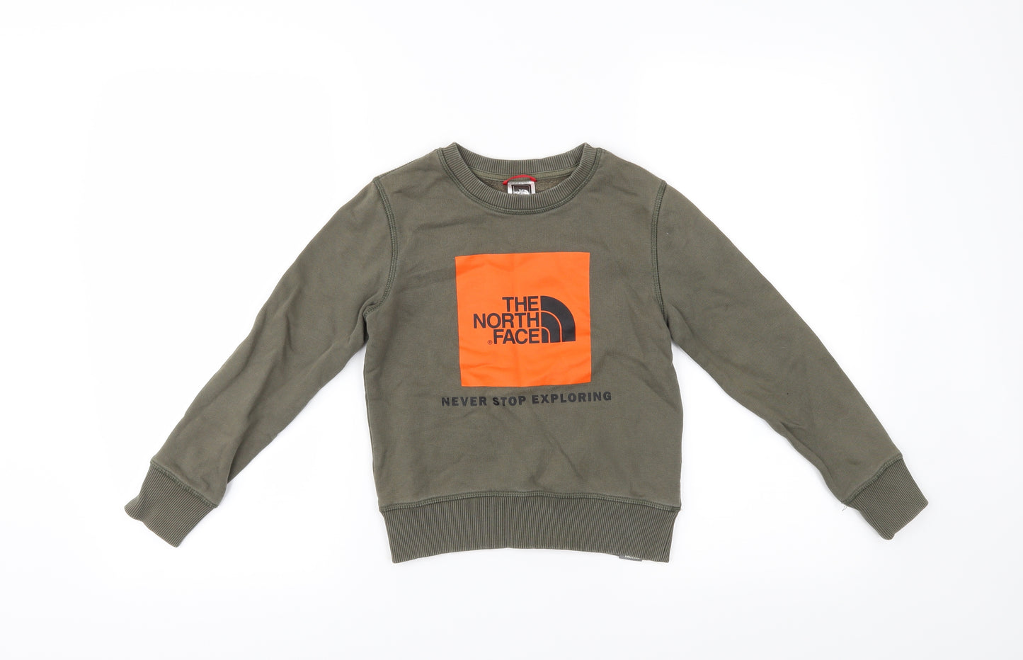 The North Face Boys Green   Pullover Jumper Size XS