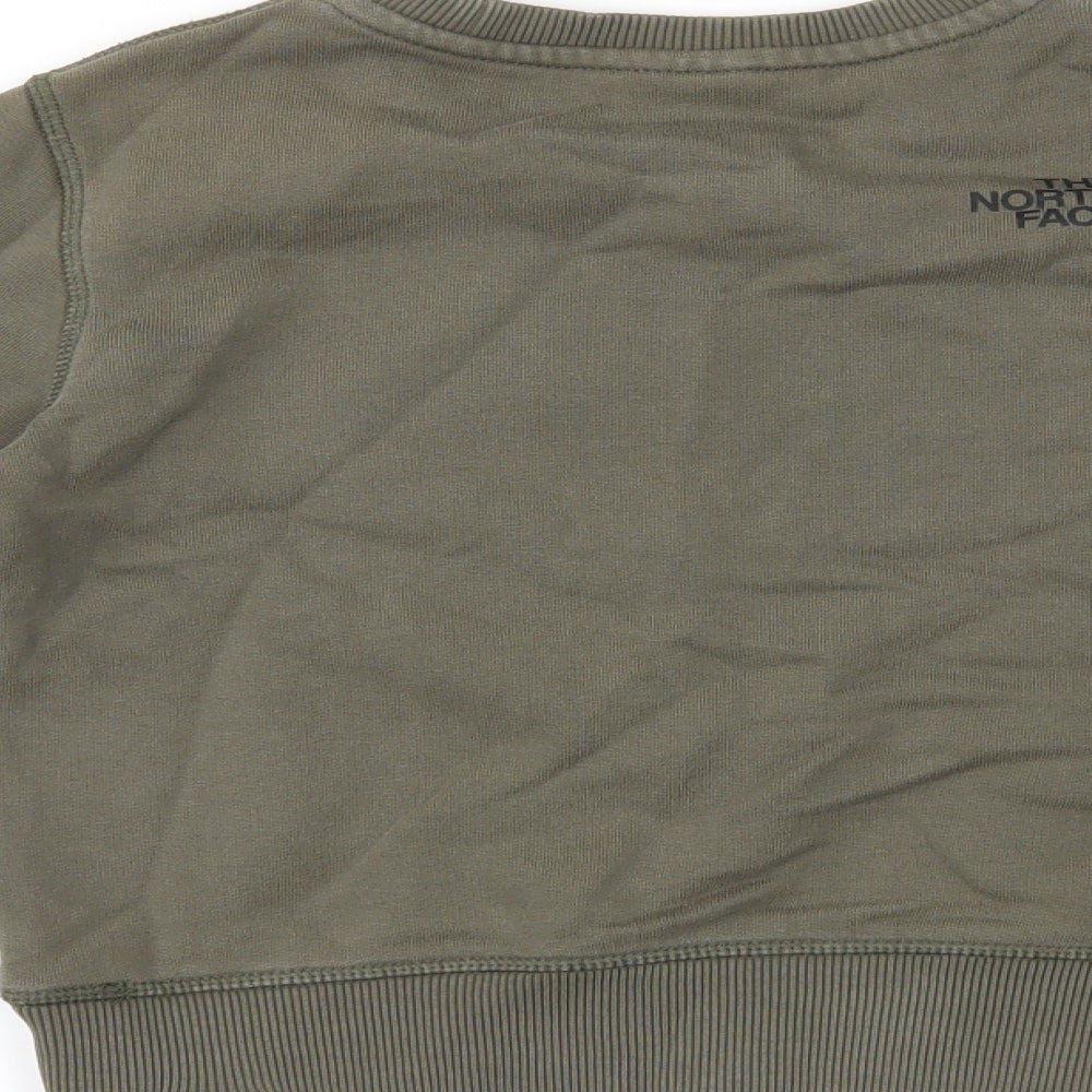 The North Face Boys Green   Pullover Jumper Size XS