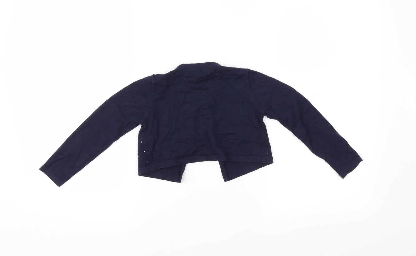 M&S Girls Blue   Cardigan Jumper Size 2-3 Years