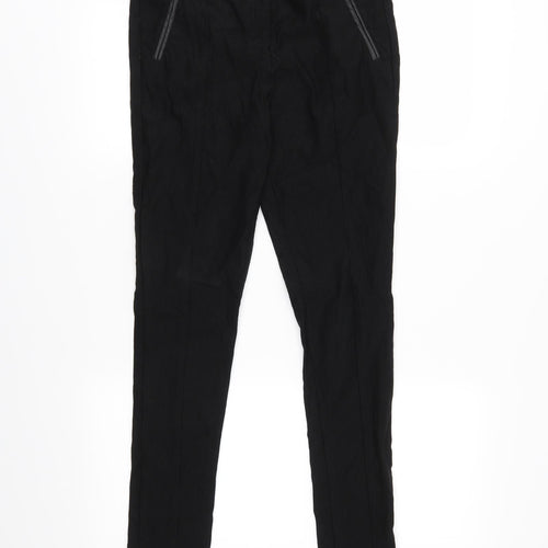 Dorothy Perkins Womens Black   Trousers  Size 12 L29 in