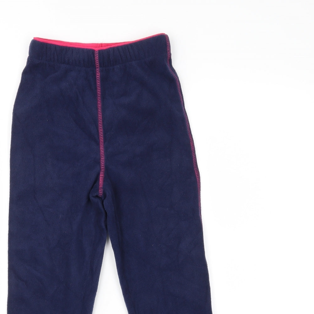 Crane Girls Black   Sweatpants Trousers Size 5-6 Years