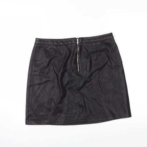 George Womens Black   Mini Skirt Size 12