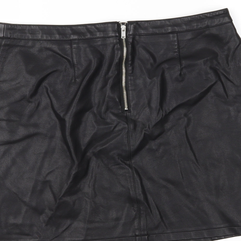 George Womens Black   Mini Skirt Size 12