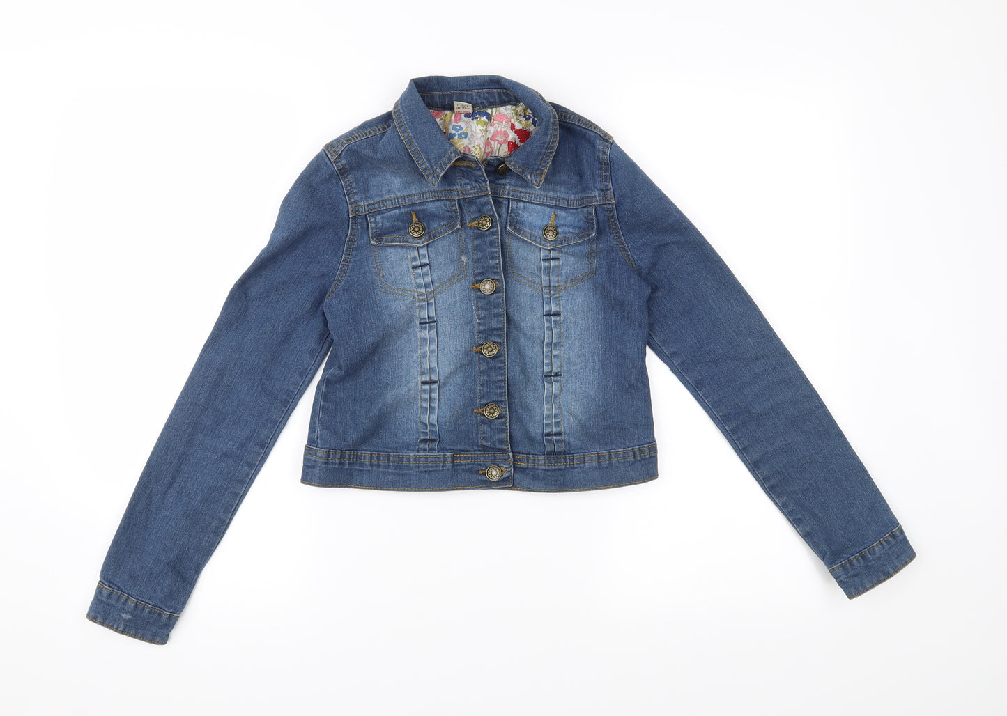 TU Girls Blue   Jacket  Size 11-12 Years