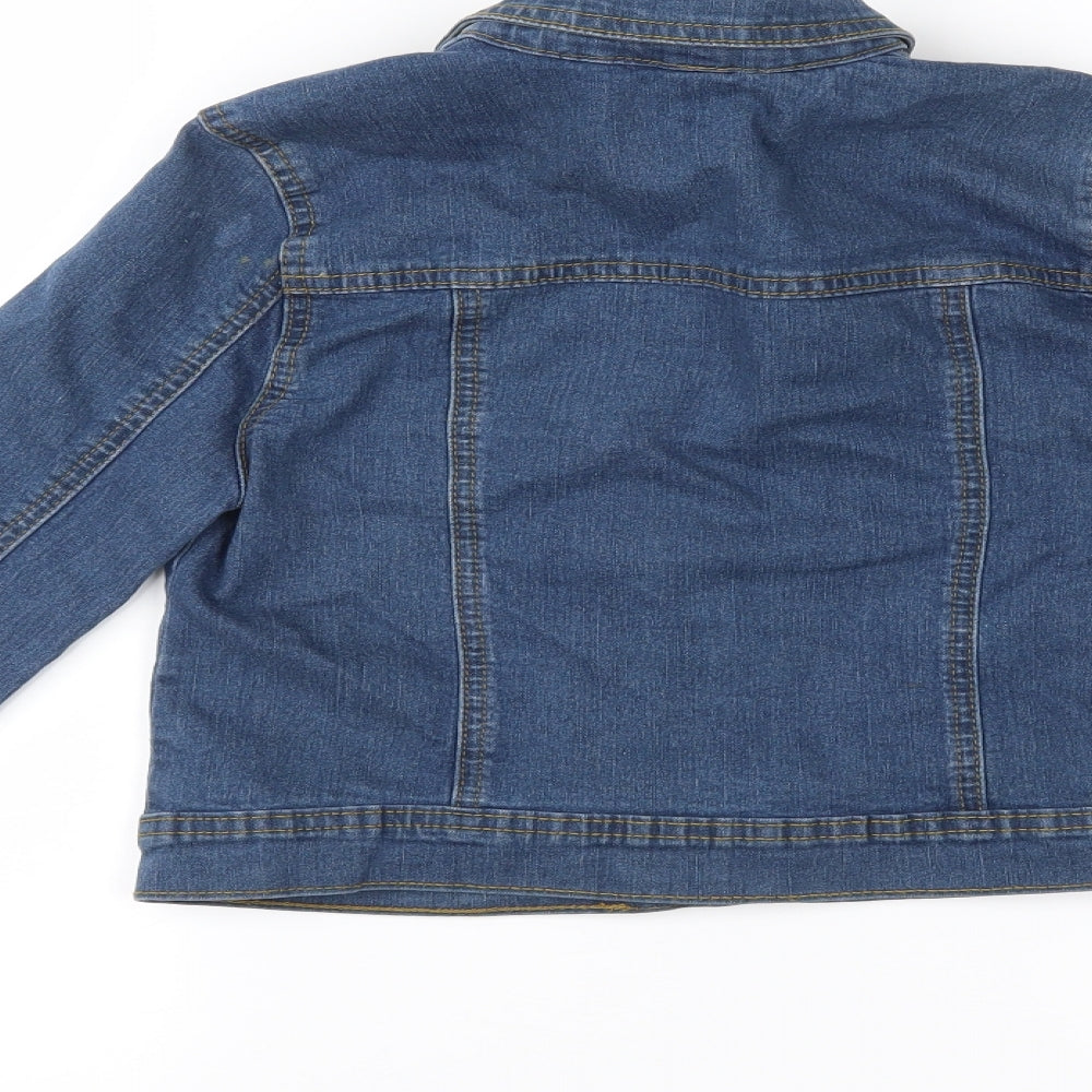 TU Girls Blue   Jacket  Size 11-12 Years