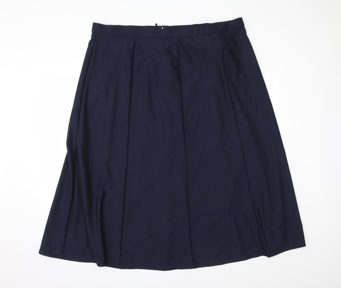 Finnkarelia Womens Blue   A-Line Skirt Size 24
