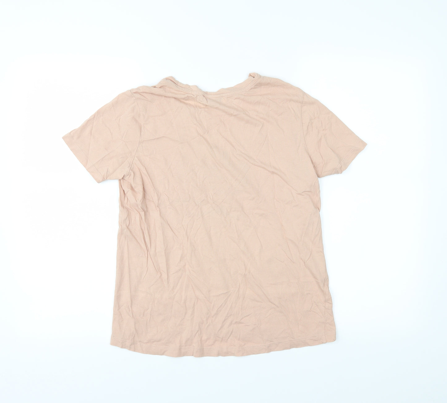 Mango Womens Pink   Basic T-Shirt Size S