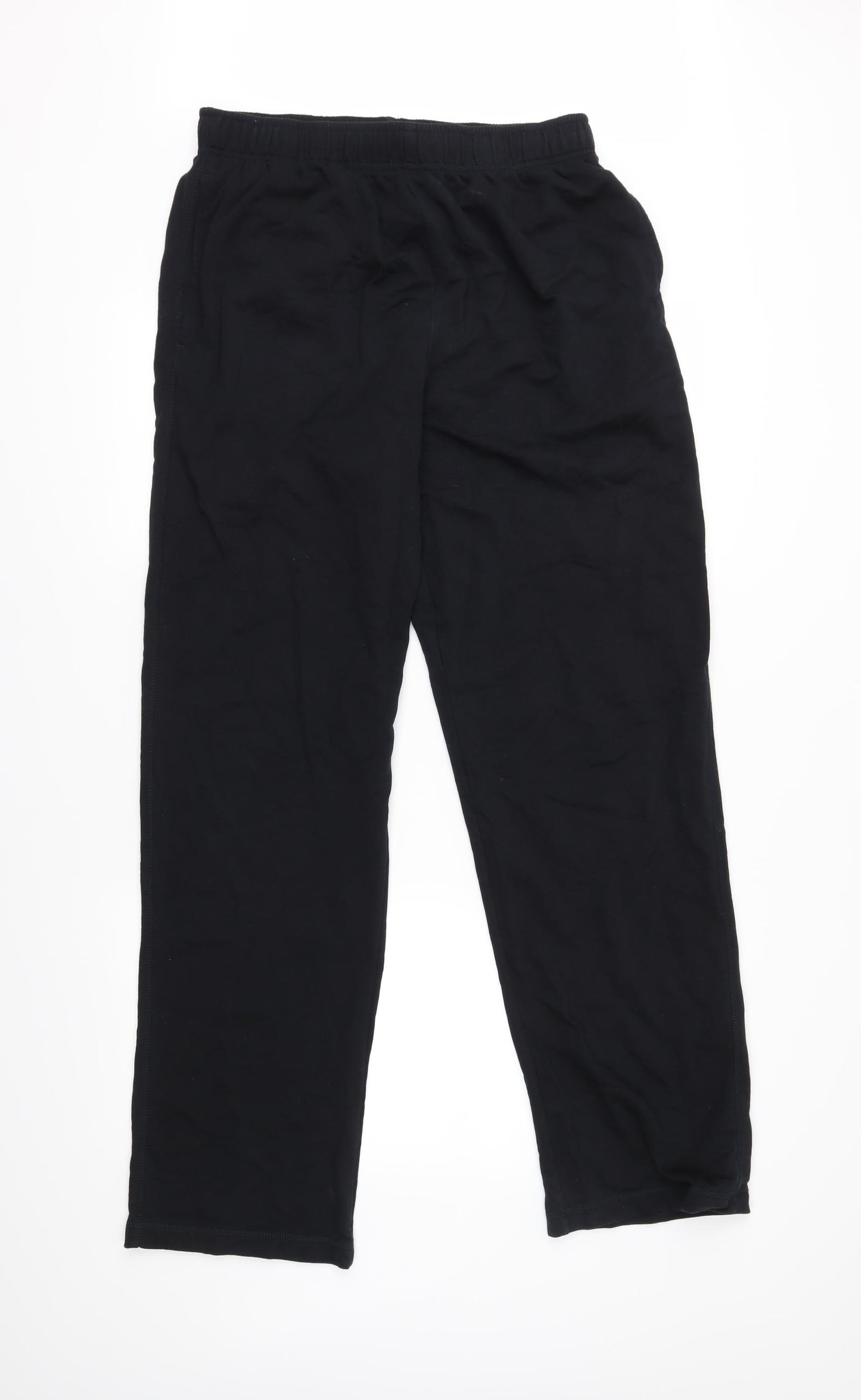 M&S Mens Black   Jogger Trousers Size 36 L33 in