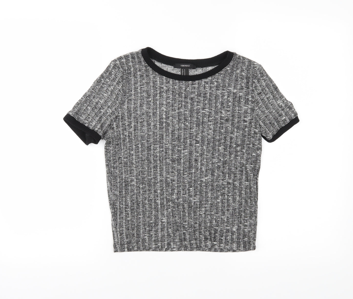 FOREVER 21 Womens Grey   Basic T-Shirt Size M