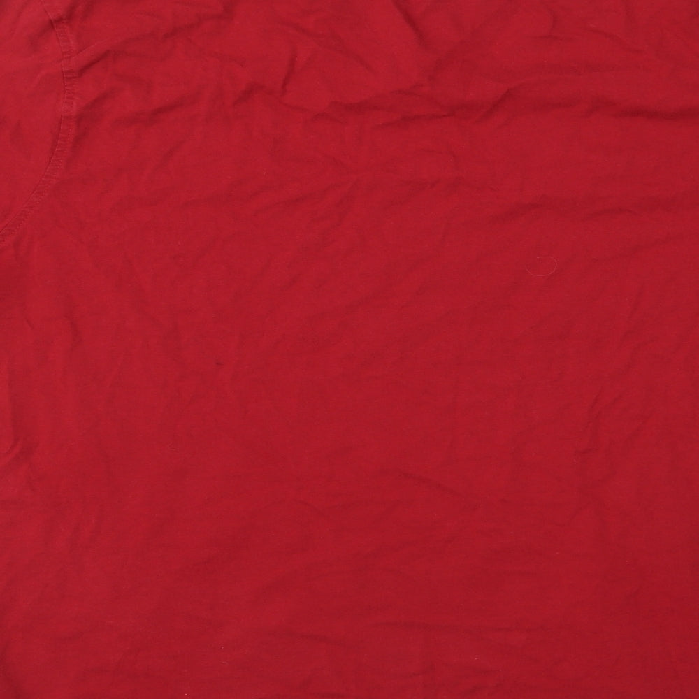 M&S Mens Red    T-Shirt Size XL